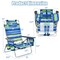 2-Pack 5-Position Folding Backpack Beach Reclining Chairs with Pillow